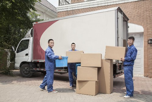 Removal team preparing for same day removals in Newsouthgate