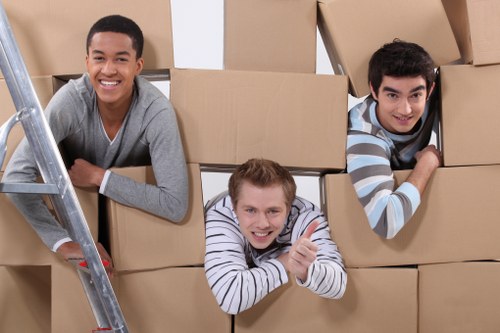 Residential furniture removal from a New Southgate property