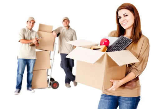 A local van service handling household items with care