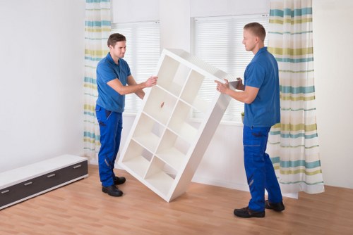 Storage options for removals in Newsouthgate during a home move